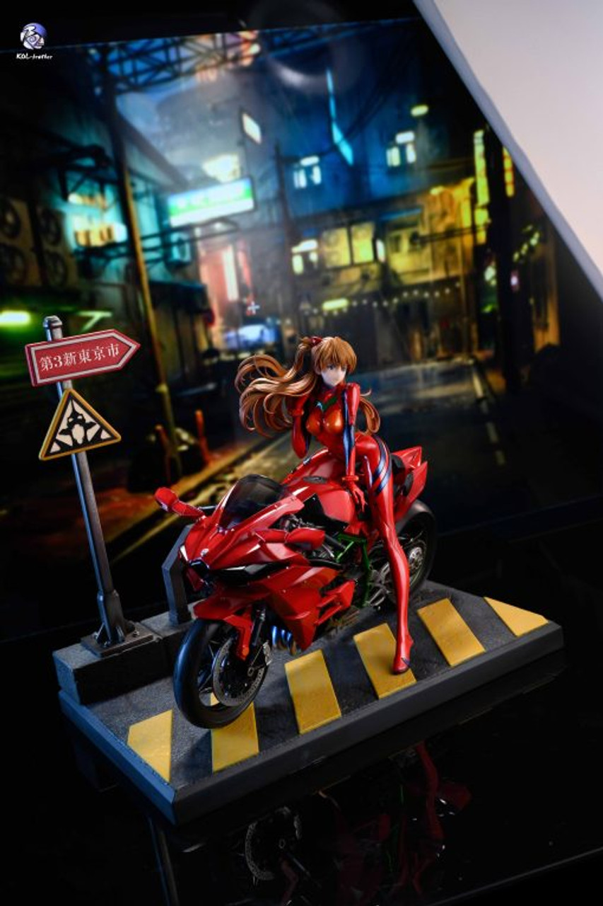 ハヤテベルKol-Studioアスカ Pre-order * KOL Studio EVA motorcycle girl Asuka Resin
