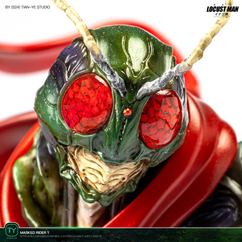 Pre-order * Tianye Studio kamen rider Locust Man Resin Statue