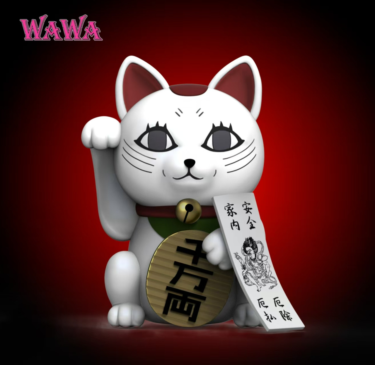 ネコババ エンチャンテッド Pre-order * Wawa Studio DAN DA DAN turbo granny Fortune cat Resin