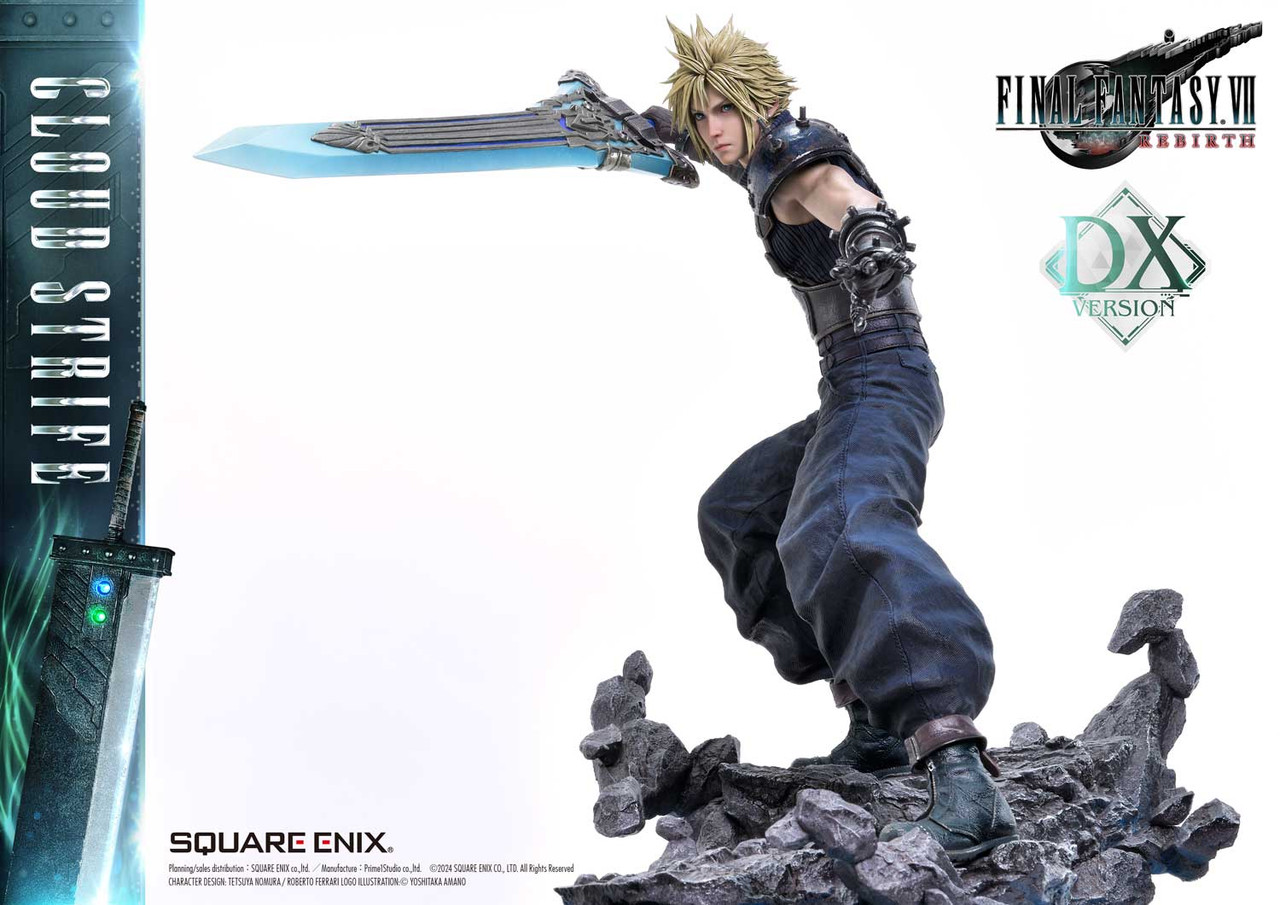 Licensed *Pre-order * SQUARE ENIX Studio Final Fantasy VII Rebirth 1/4  Cloud Strife & Sephiroth Resin Statue
