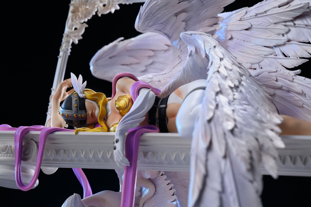Pre-order * QY Studio Digimon Angewomon Resin Statue - Bucket&Shovel