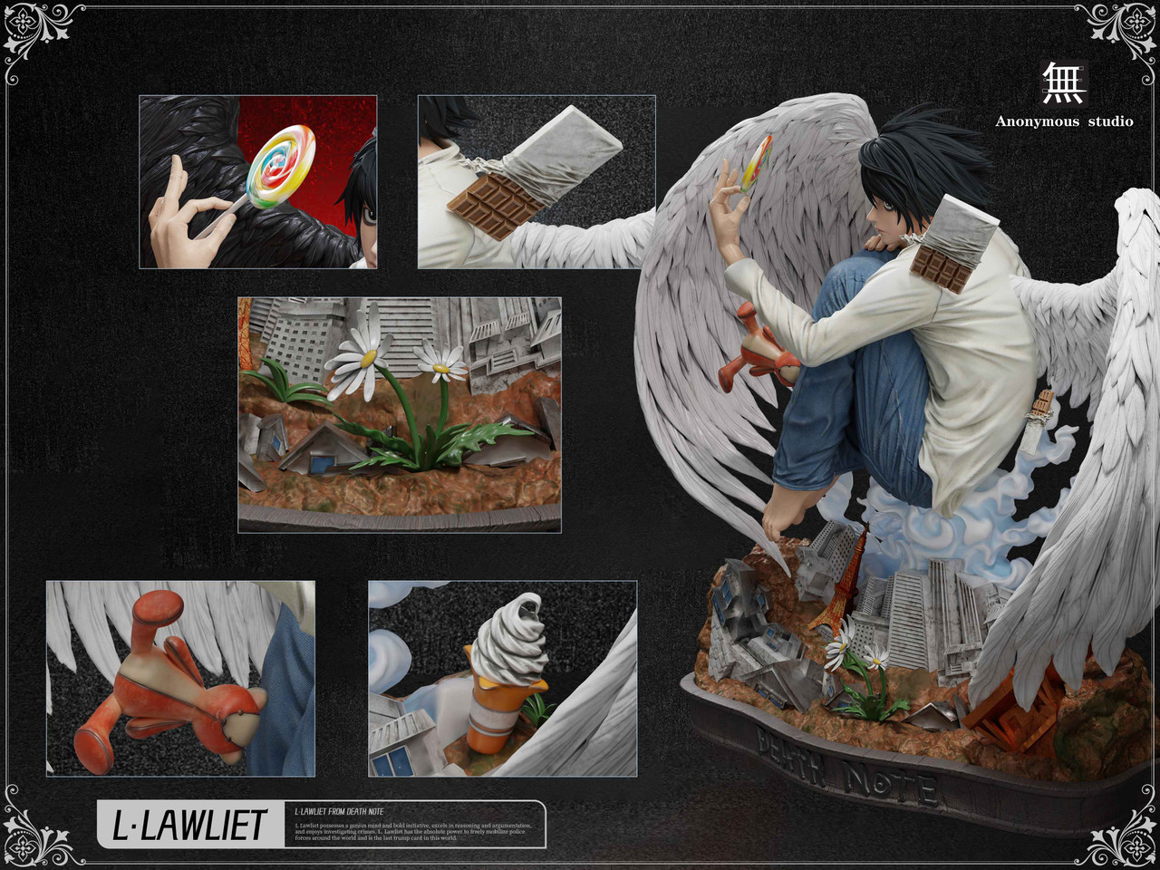 Pre-order * Wumin Studio DEATH NOTE L·Lawliet Resin Statue