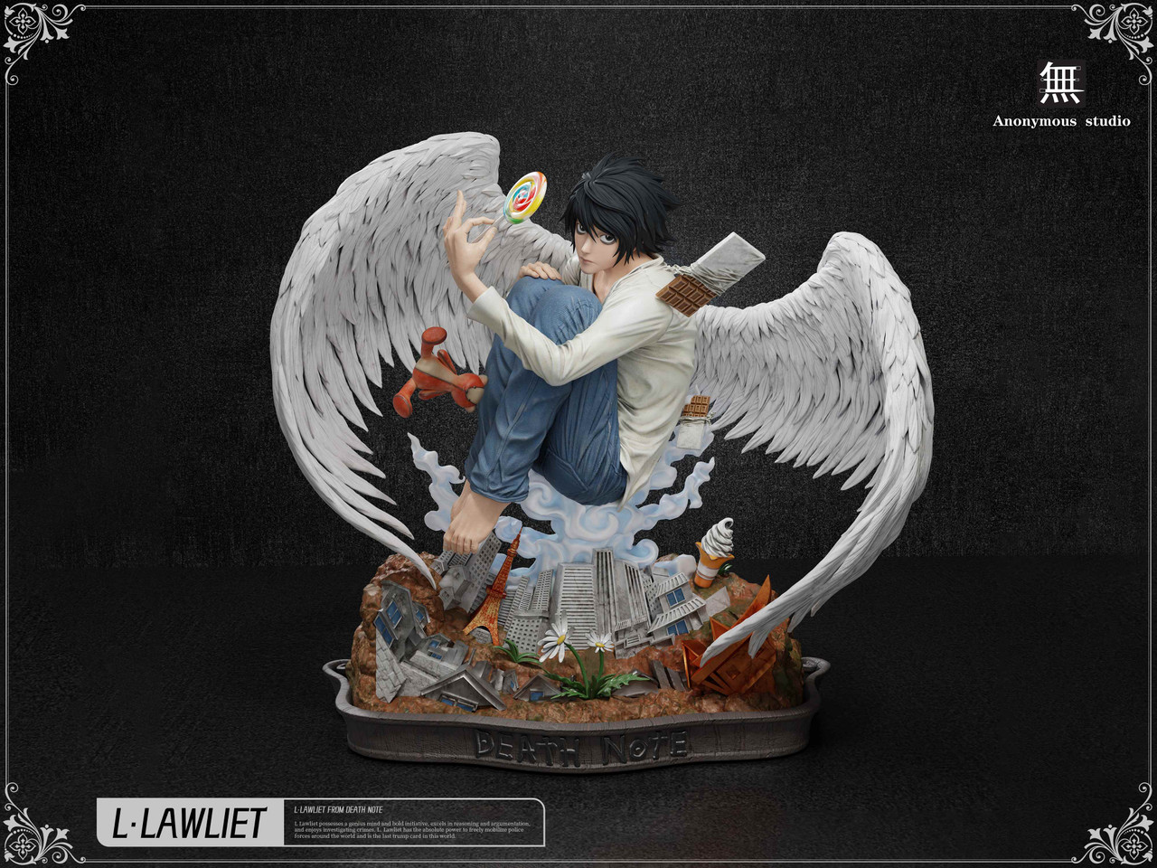 Pre-order * Wumin Studio DEATH NOTE L·Lawliet Resin Statue