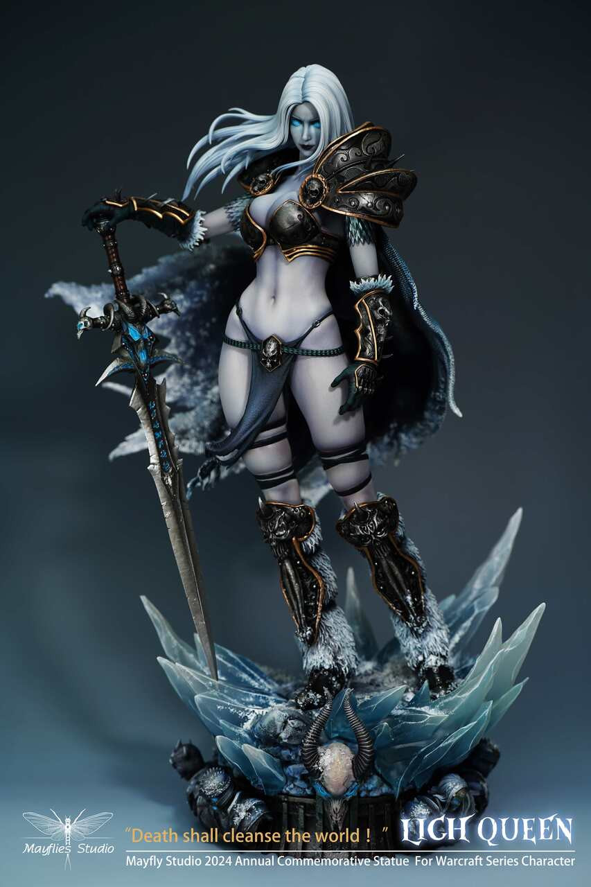 Pre-order * Mayflies Studio WOW Lich Queen Resin Statue