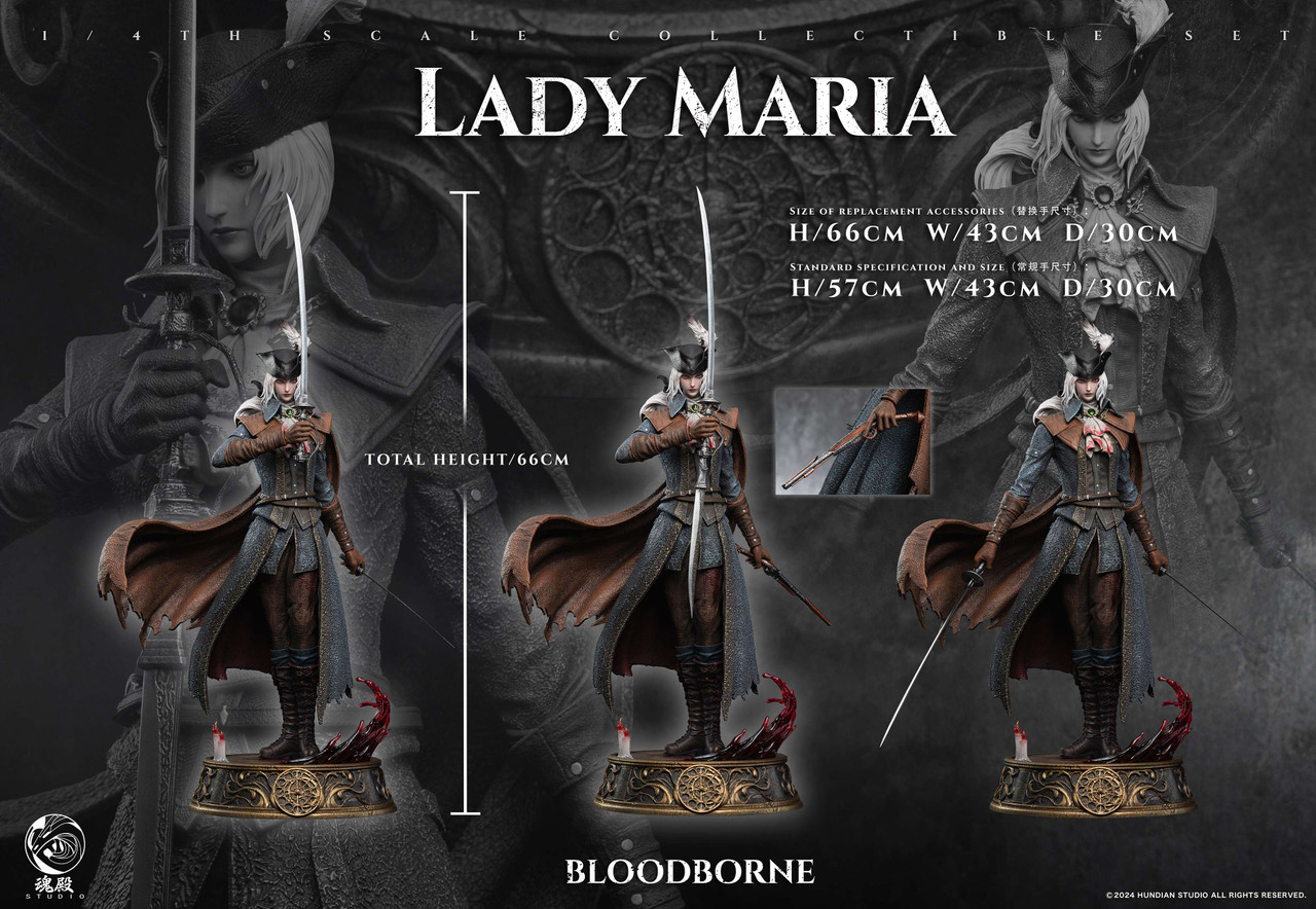 DOWNPAYMENT for Hundian Studio 1/4 Scale Bloodborne Lady Maria
