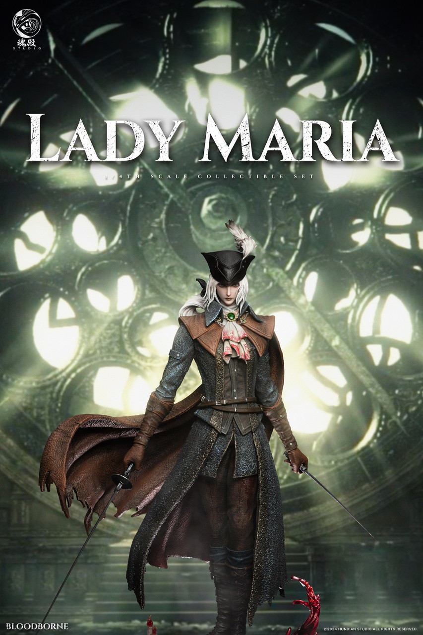 新品「Bloodborne Lady Maria 」フィギュア 1500体限定 Pre-order * HunDian Studio Bloodborne Lady Maria Resin Statue
