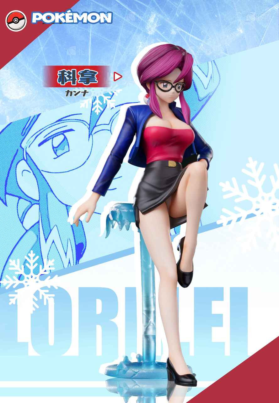 Pre-order * Keke Studio Pokemon Lorelei＆Jynx Resin Statue