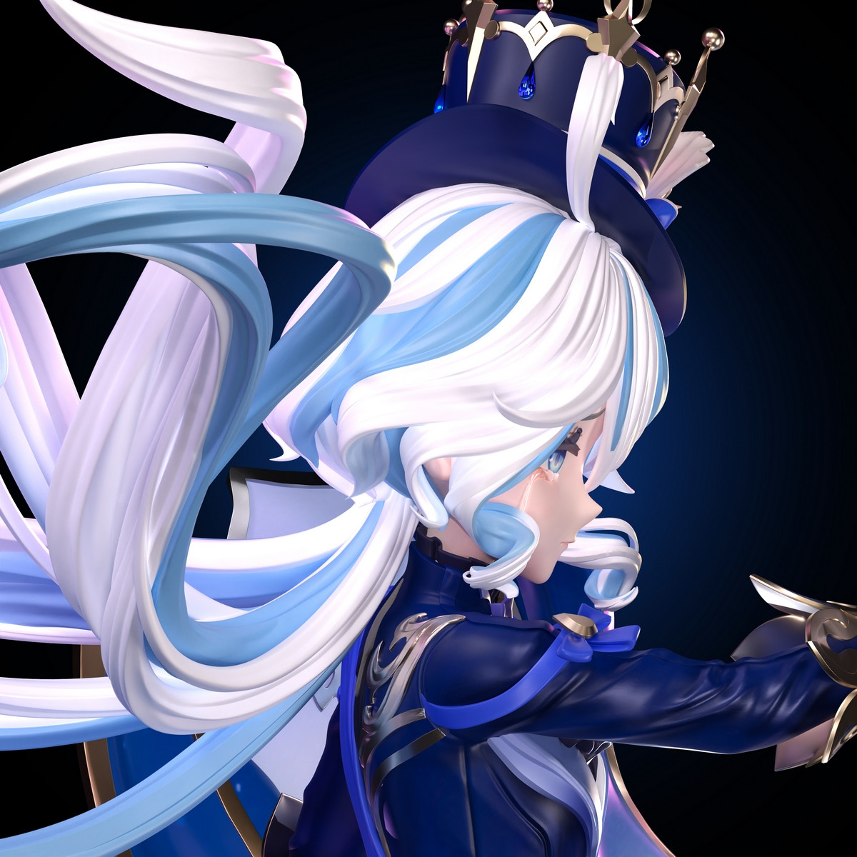 In Stock * Hajimi Studio Genshin impact Furina/Focalors Resin