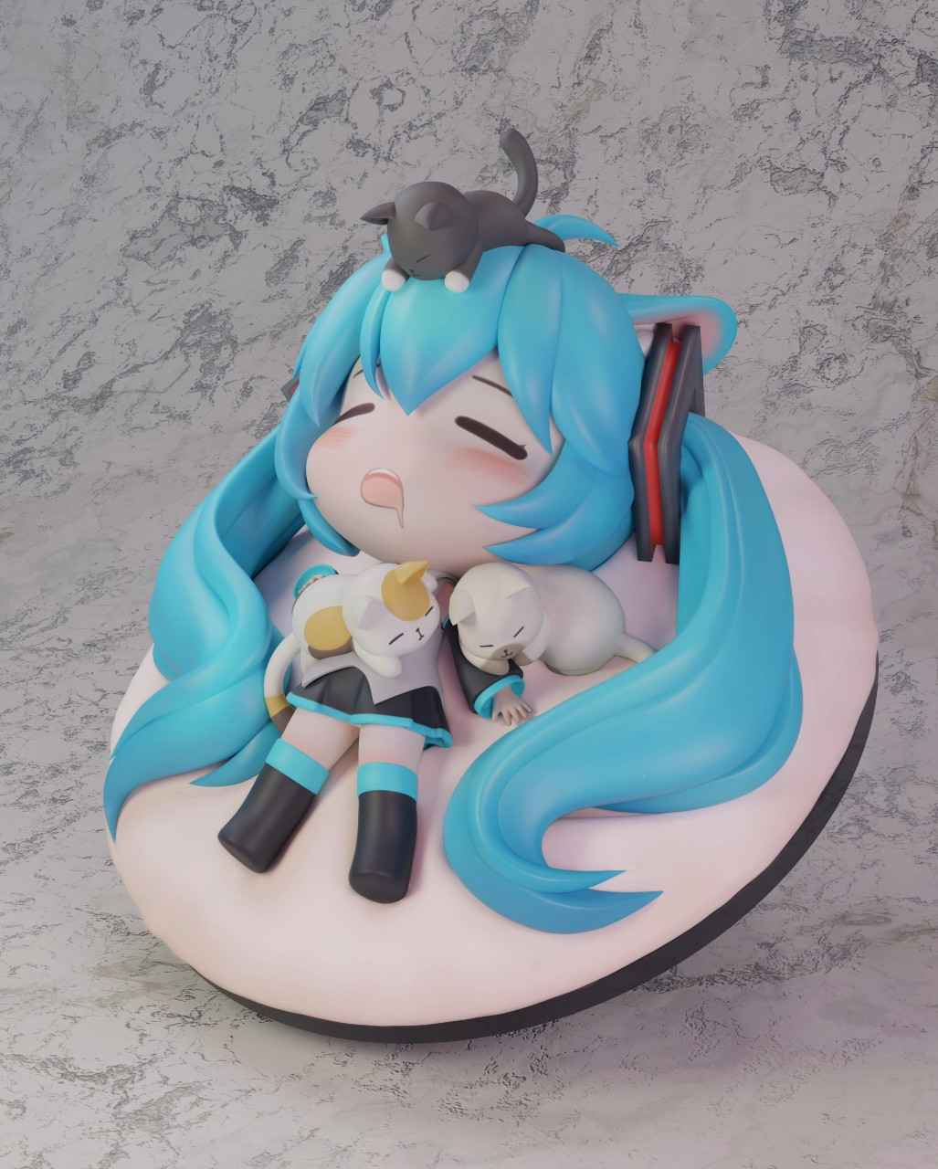 Pre-order * Chaoshe Studio Hatsune Miku Resin Statue - Bucket&Shovel