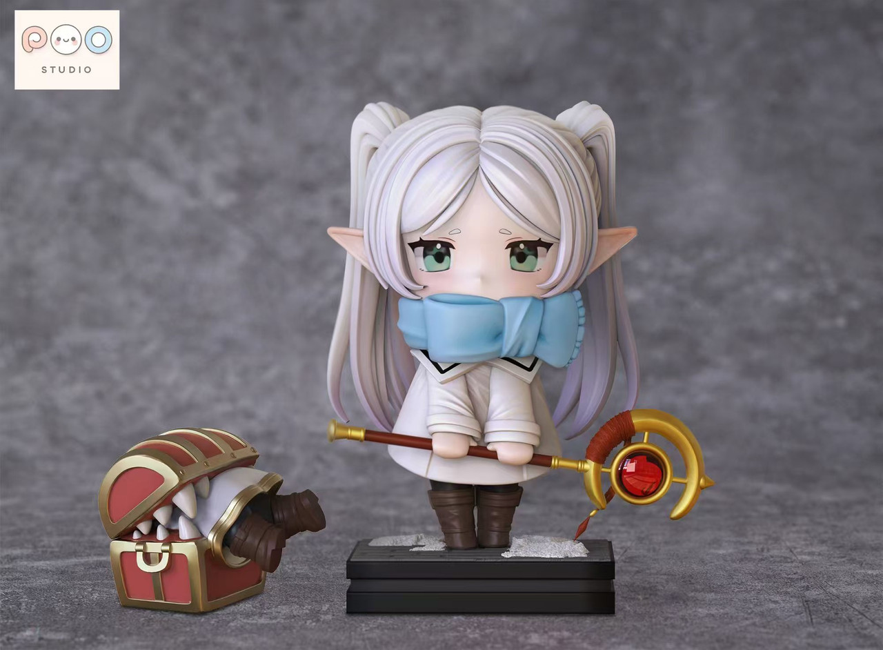 poporin さま Pre-order * Popo Studio Q Version Frieren Resin Statue - Bucket&Shovel