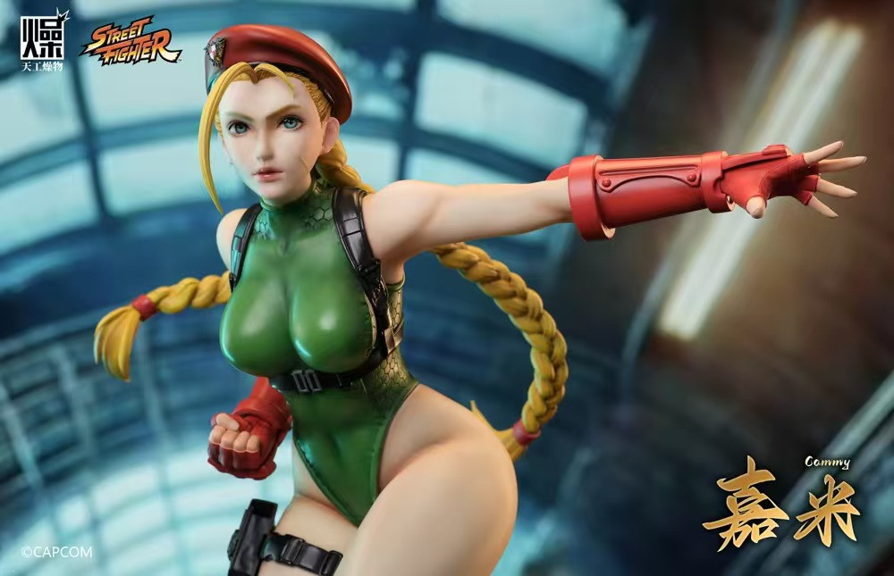 Licensed *Pre-order * TGZW Studio Street Fighter Cammy White Resin