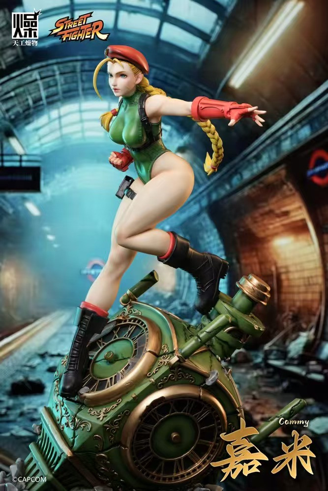 Licensed *Pre-order * TGZW Studio Street Fighter Cammy White Resin