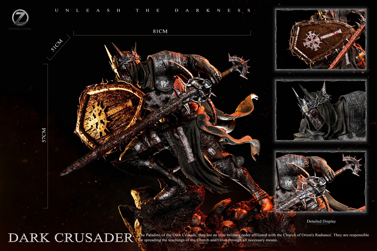 Pre-order * Thunderz Studio Dark Crusader Resin Statue - Bucket&Shovel