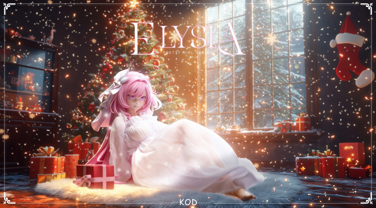 Pre-order * Kod Studio Honkai Impact 3 Elysia Resin Statue