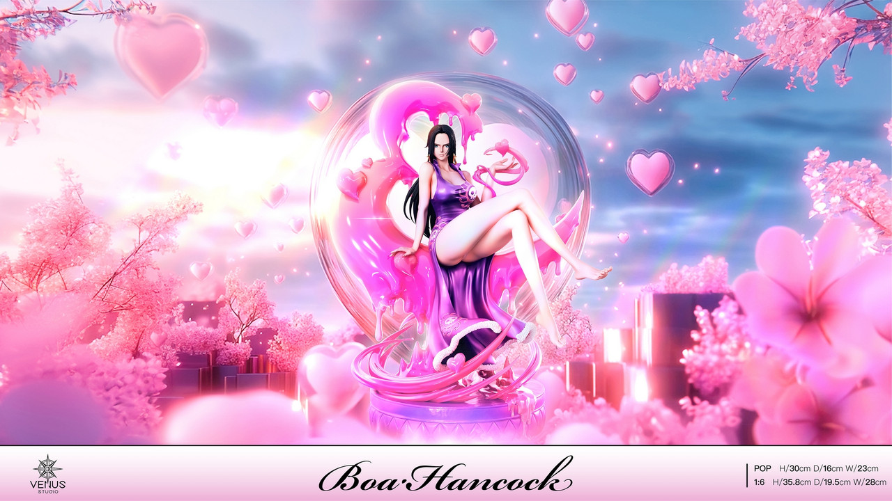 Pre-order * Venus Studio One Piece Boa Hancock Resin Statue