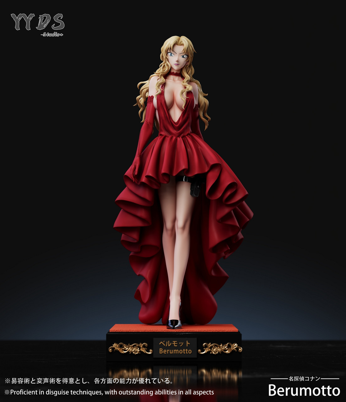 Pre-order * YYDS Studio Detective Conan Vermouth Dress Resin