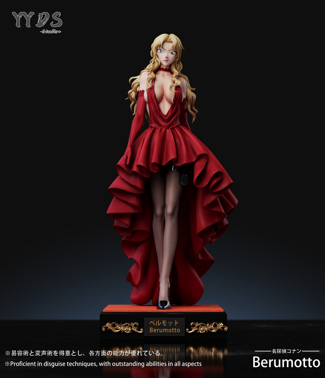 Pre-order * YYDS Studio Detective Conan Vermouth Dress Resin