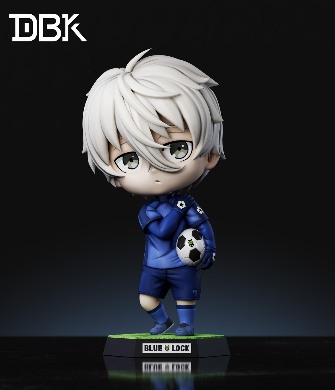 Pre-order * DBK Studio Blue Lock Chibi Seishiro Nagi Resin Statue