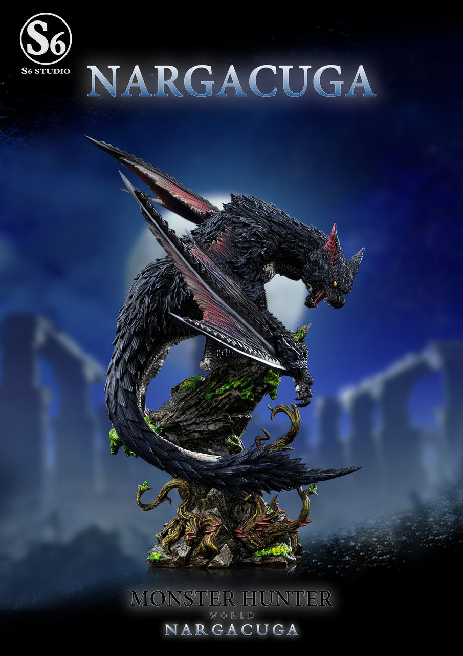 s-6 studio ナルガクルガ Pre-order * S6 Studio Monster Hunter Nargacuga Resin Statue
