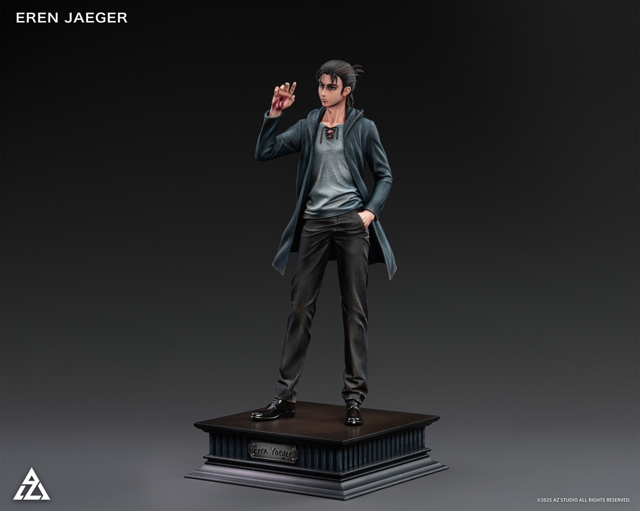 Pre-order * AZ Studio Attack on Titan Eren Jaeger Resin Statue