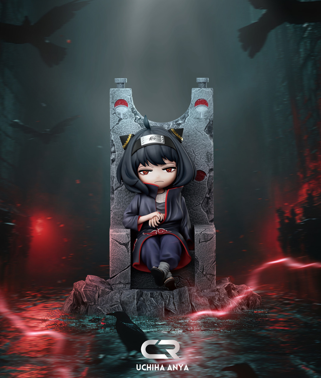 Pre-order * CR Studio Spy x Family Anya cos Uchiha Itachi Resin