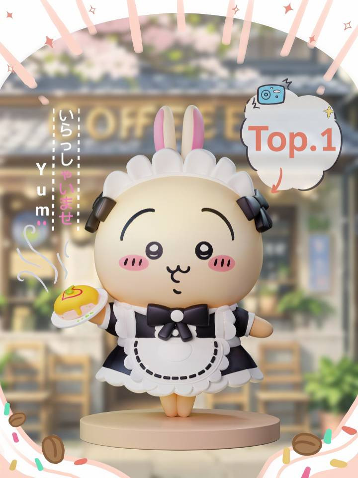 Overselling * Monster Studio chiikawa maid usagi Resin Statue