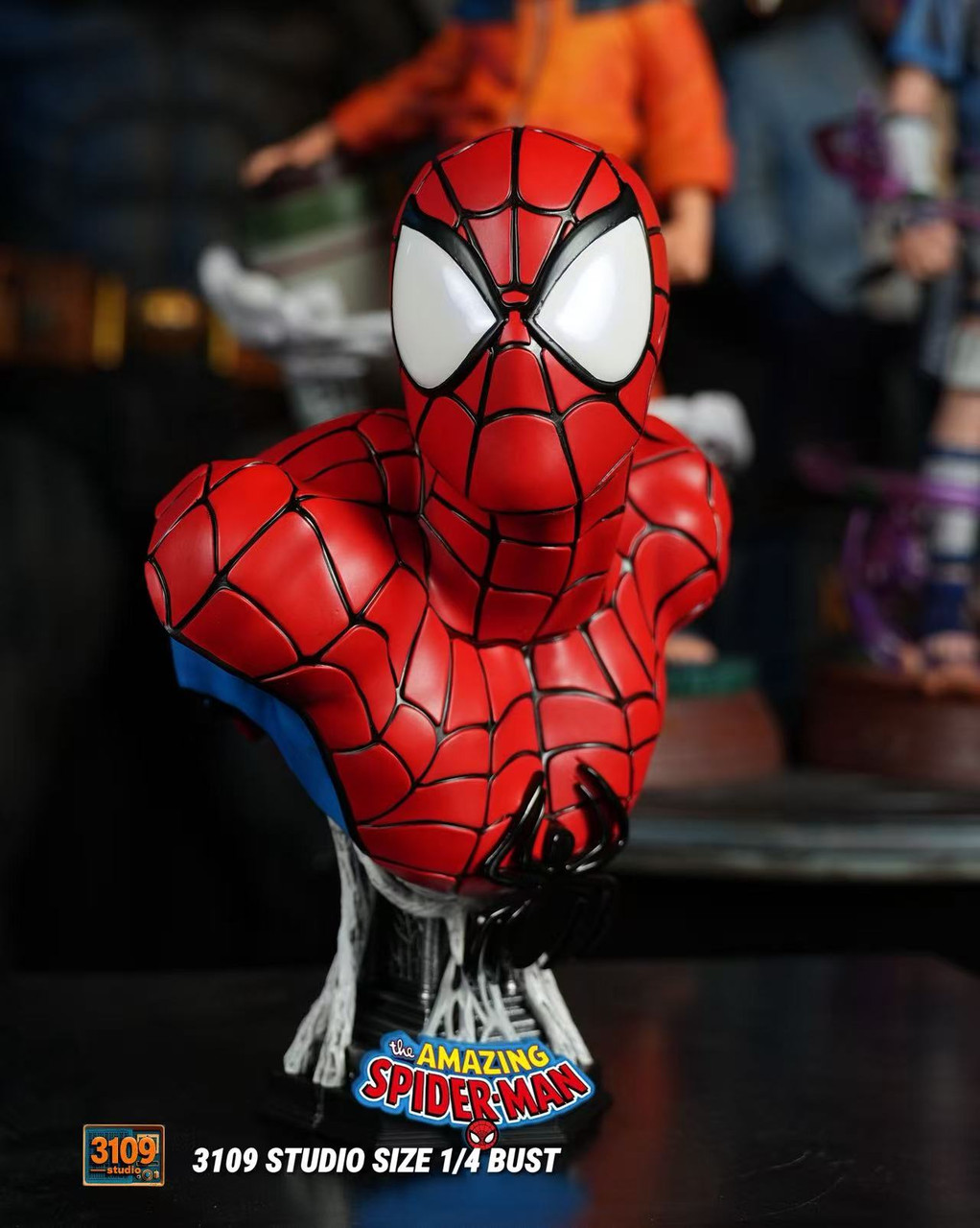 Pre-order * 3109 Studio Marvel Spiderman Bust Resin Statue