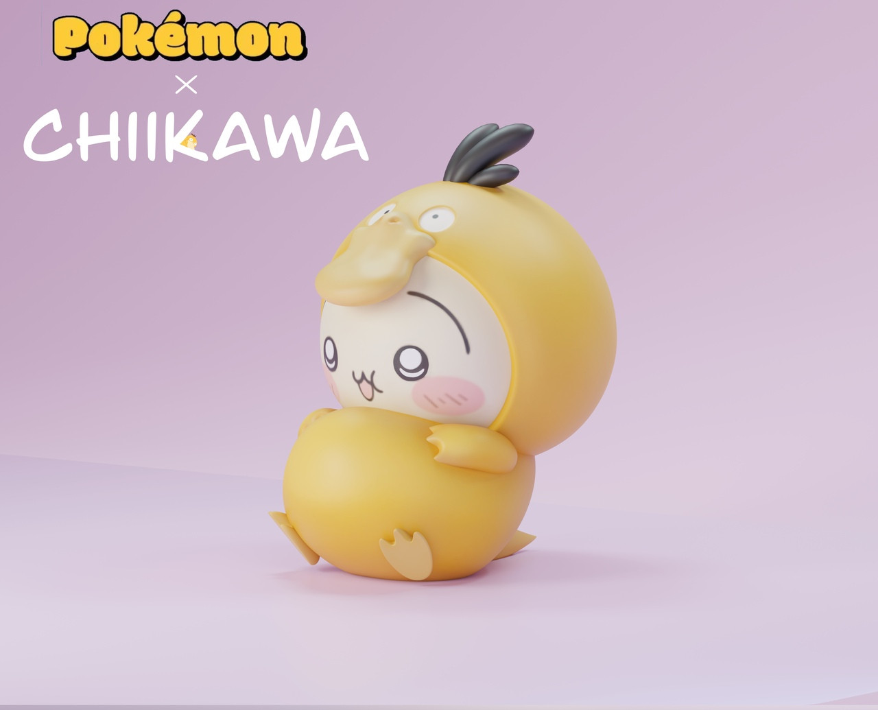 Overselling * Chaoshe Studio Chiikawa Usagi×Kirby＆Psyduck Resin