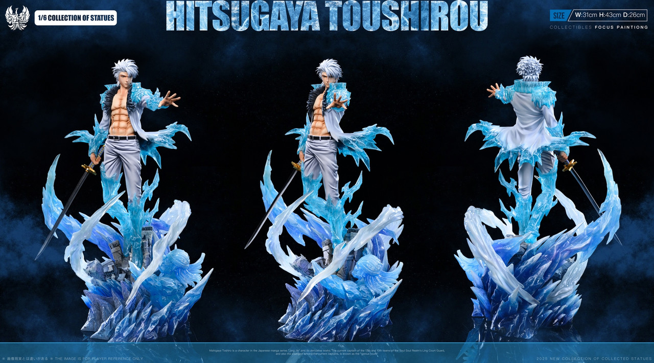 Pre-order * Nirvana Studio Bleach Tōshirō Hitsugaya Resin Statue
