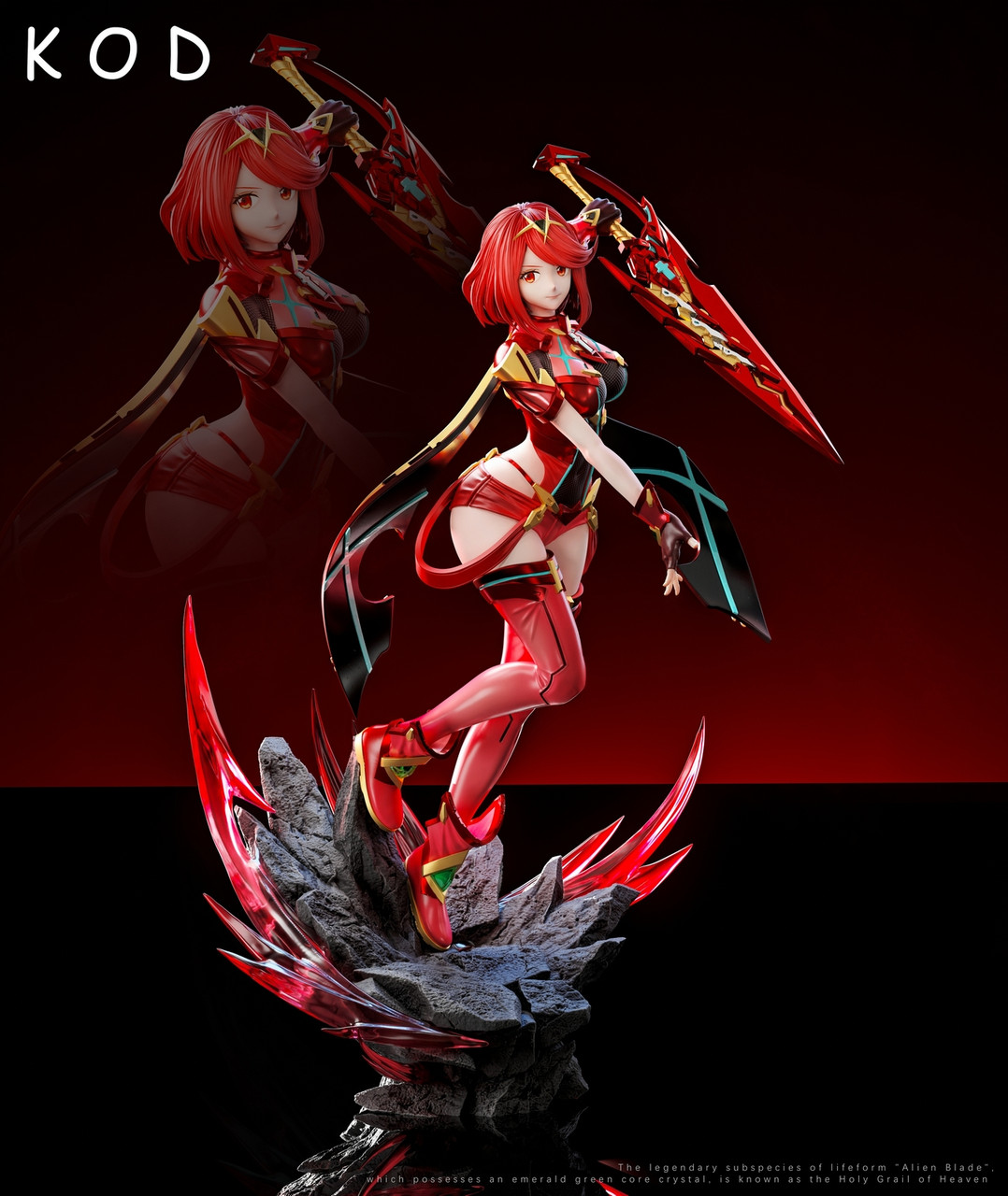 Pre-order * Kod Studio Xenoblade Chronicles Pyra＆Mythra Resin