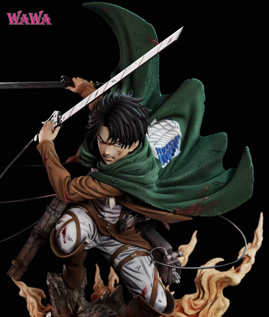 カヴァキーニョ Pre-order * Wawa Studio Attack on Titan Levi Ackerman Resin Statue