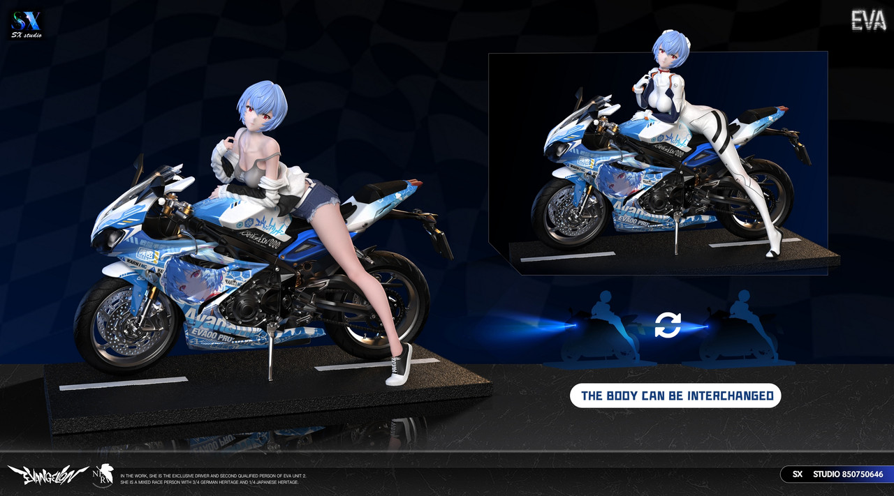 Overselling * SX Studio Evangelion Motorcycle Girl Ayanami Rei