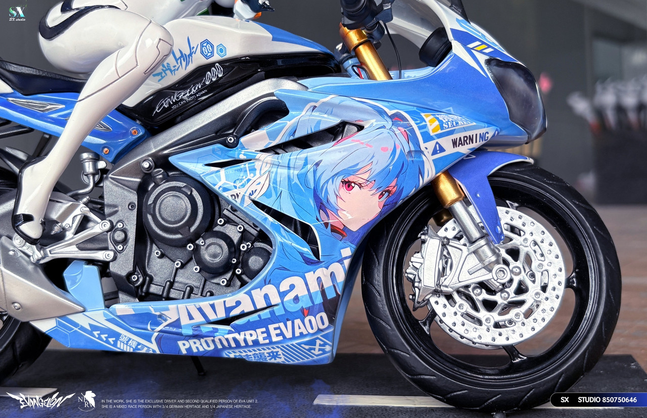 Overselling * SX Studio Evangelion Motorcycle Girl Ayanami Rei Overselling * SX Studio Evangelion Motorcycle Girl Ayanami Rei