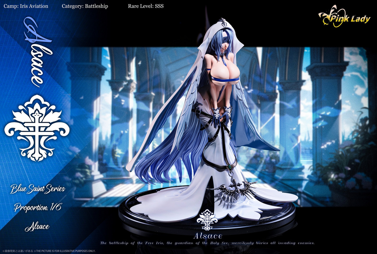Pre-order * Pinklady Studio Azur Lane FFNF Alsace Resin Statue
