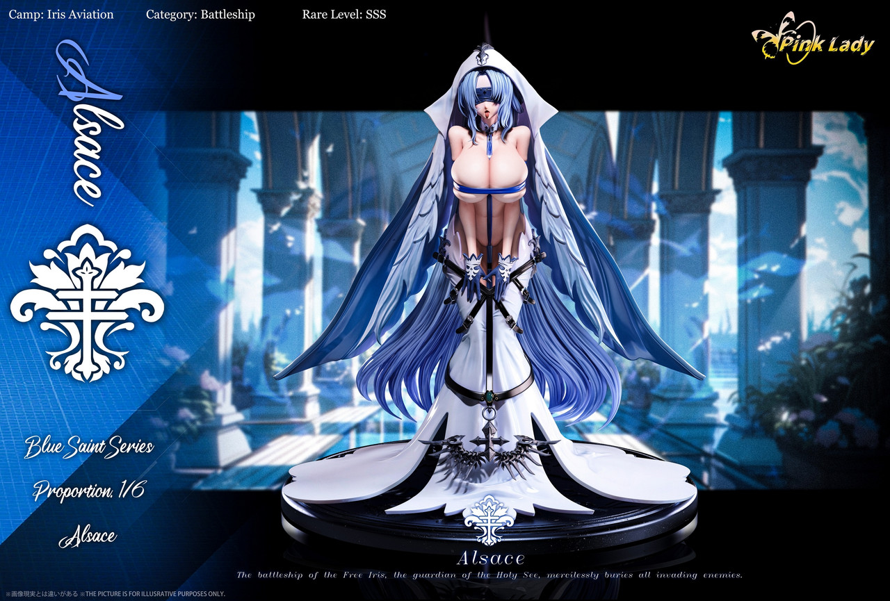 LUFY SHOPさま専用 Pre-order * Pinklady Studio Azur Lane FFNF Alsace Resin Statue