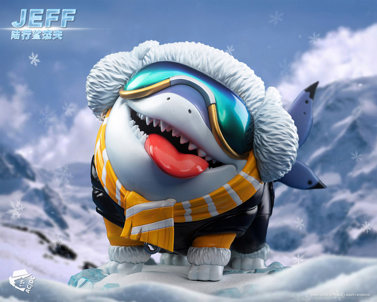 Pre-order * ACDC Studio Shark Jeff Statue - Bucket&Shovel