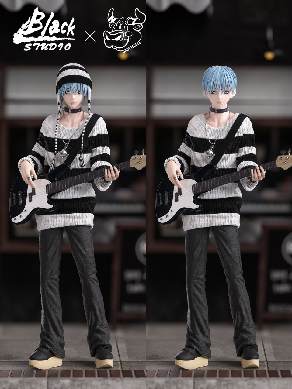 Pre-order * Black Studio NANA 1/6 Okazaki Shinichi 2.0 Resin