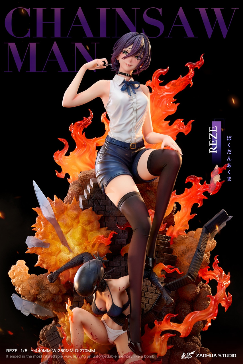 Pre-order * ZaoHua Studio Chainsaw Man Reze Resin Statue