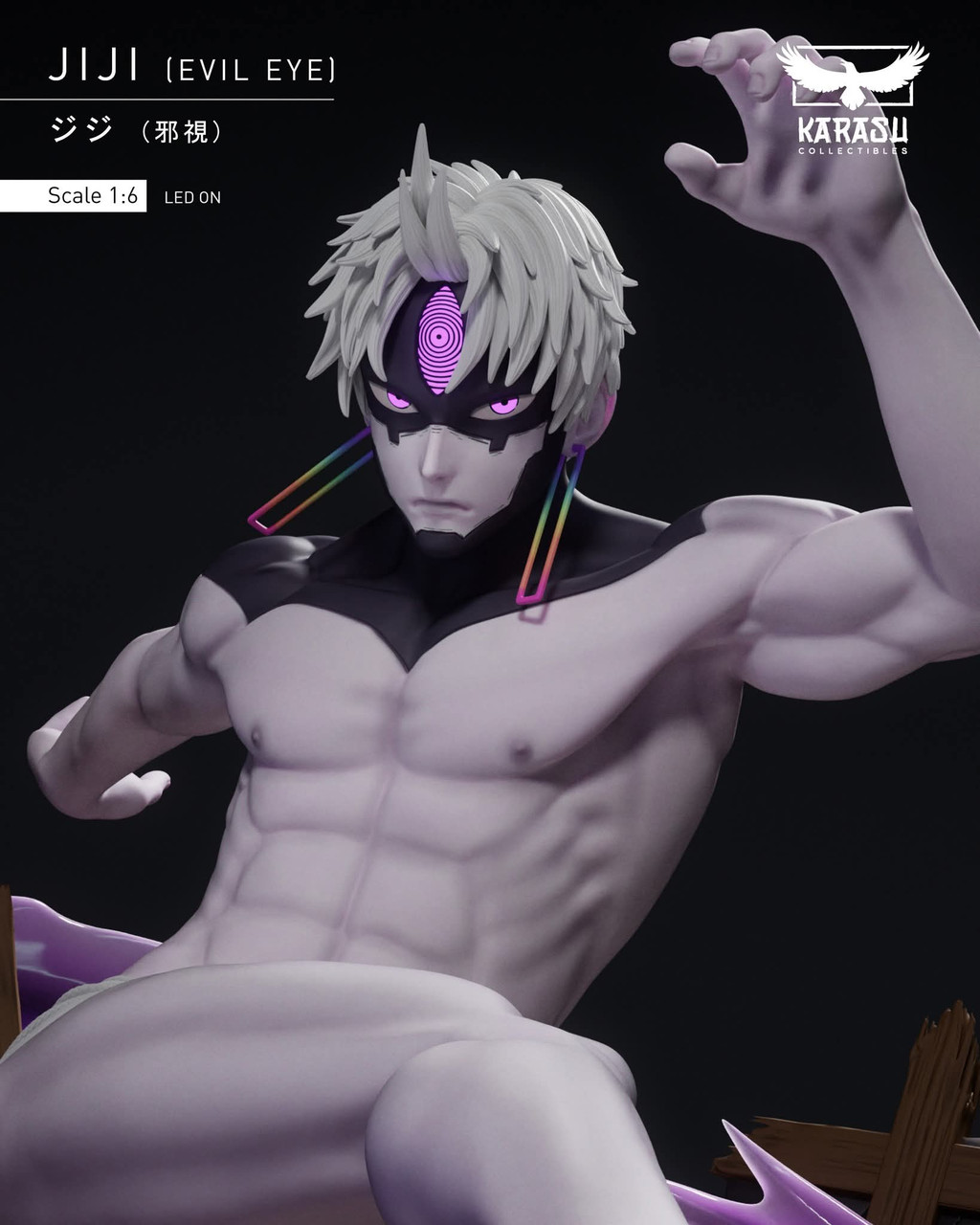 Pre-order * Karasu Studio DAN DA DAN JIJI Resin Statue - Bucket&Shovel