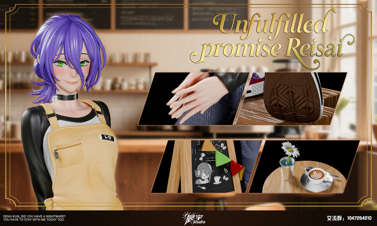 Pre-order * Chenyv Studio Chainsaw Man Reze Resin Statue