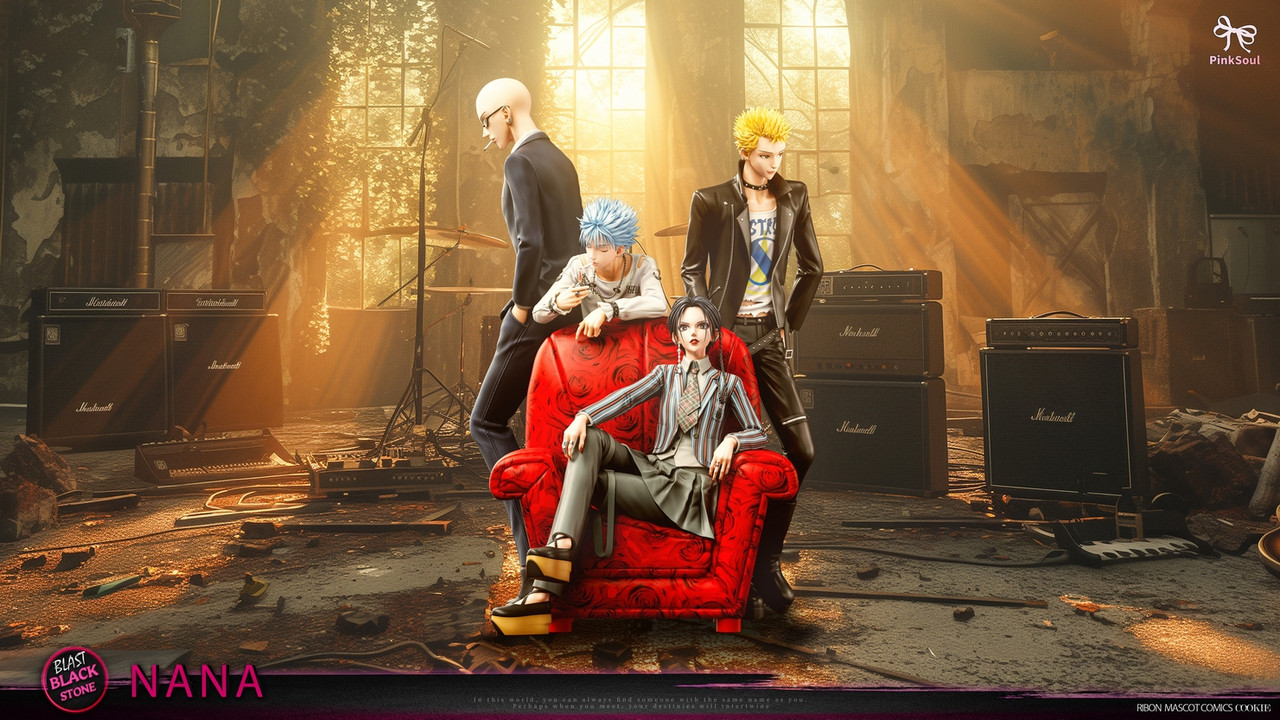 Weare A Design Studio - NANA 2.0 Black Stones Nana & Shinichi