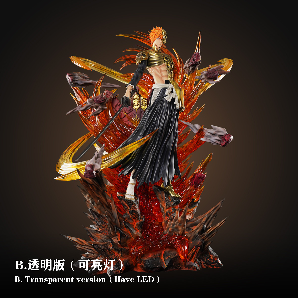 Pre-order * HXHENG × CHENG Studio Bleach hell Kurosaki Ichigo