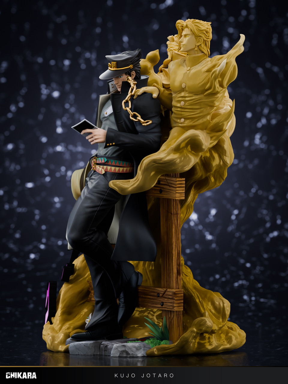 Pre-order * Chikara Studio JOJO Memories of Kujo Jotaro Resin