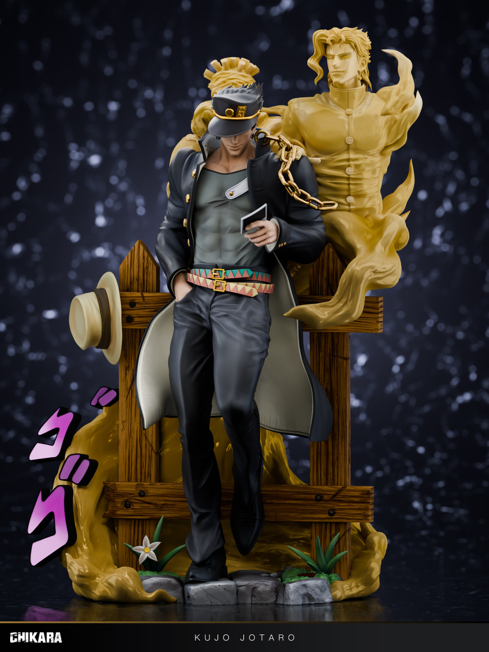 Pre-order * Chikara Studio JOJO Memories of Kujo Jotaro Resin