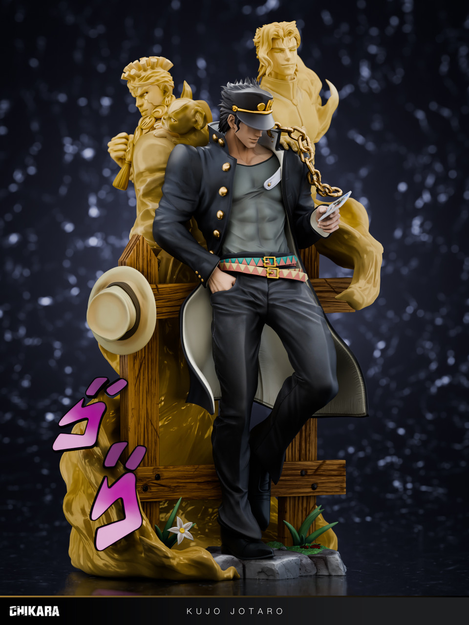 Pre-order * Chikara Studio JOJO Memories of Kujo Jotaro Resin