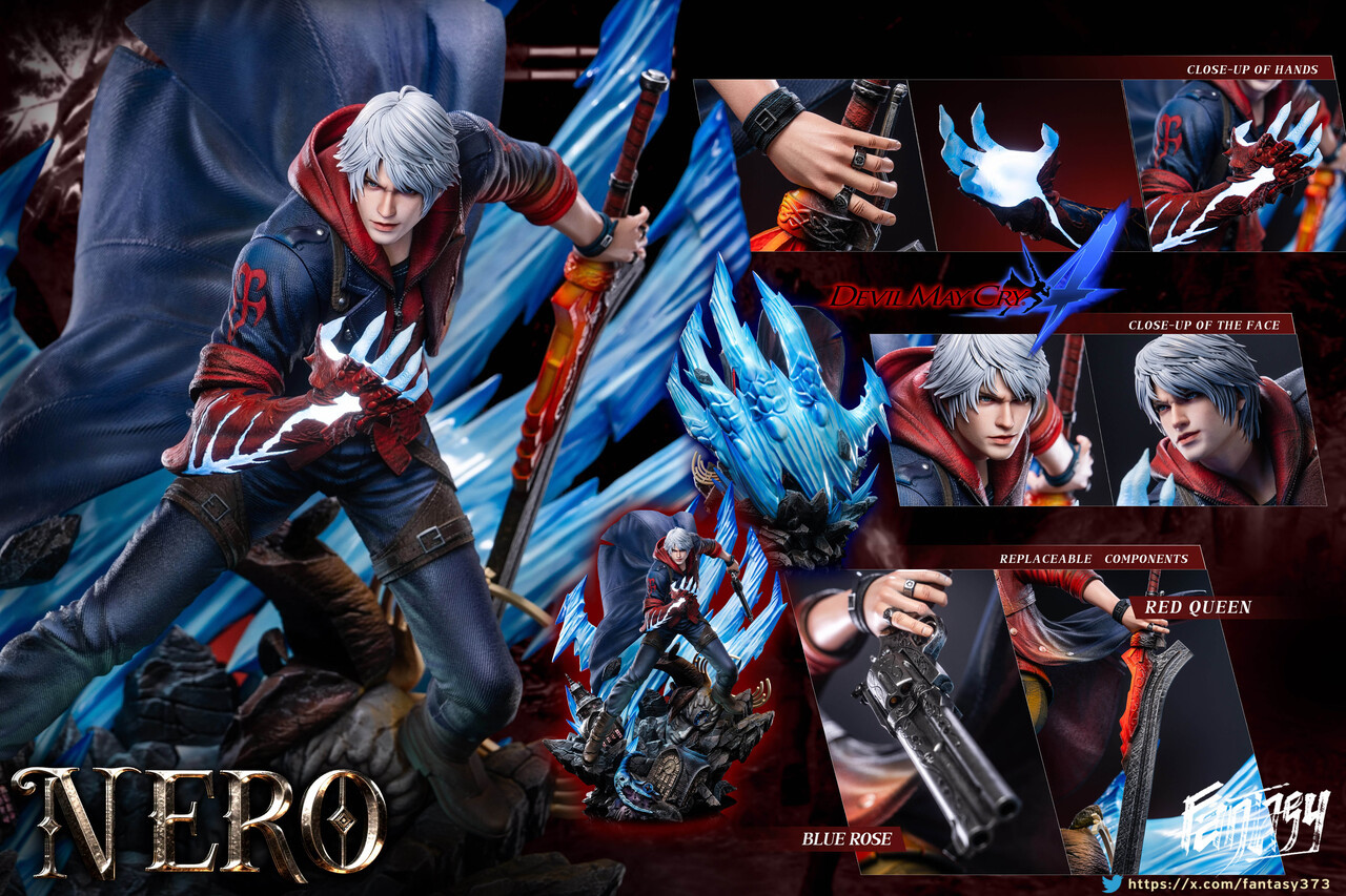 Pre-order * Fantasy Studio Devil May Cry 4 Nero Resin Statue