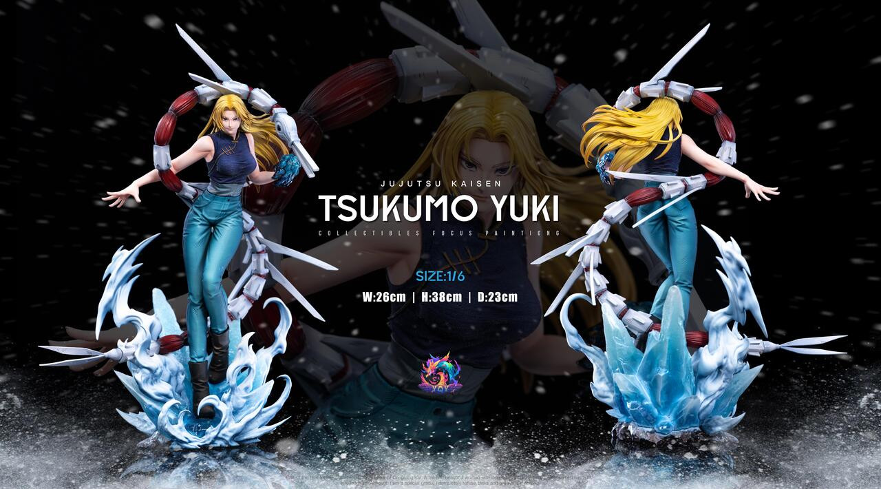 Pre-order * YQY Studio Jujutsu Kaisen Tsukumo Yuki Resin Statue