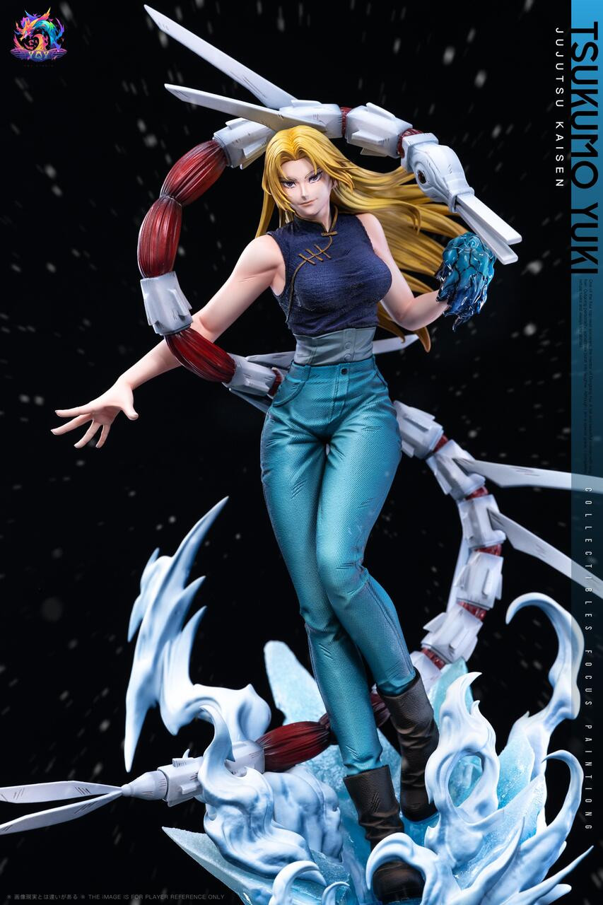 記念グッズ yasuki009 Pre-order * YQY Studio Jujutsu Kaisen Tsukumo Yuki Resin Statue