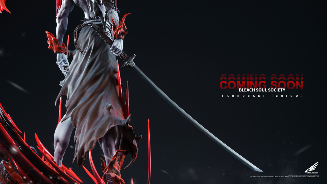 Pre-order * Time Studio Bleach Kurosaki Ichigo Resin Statue
