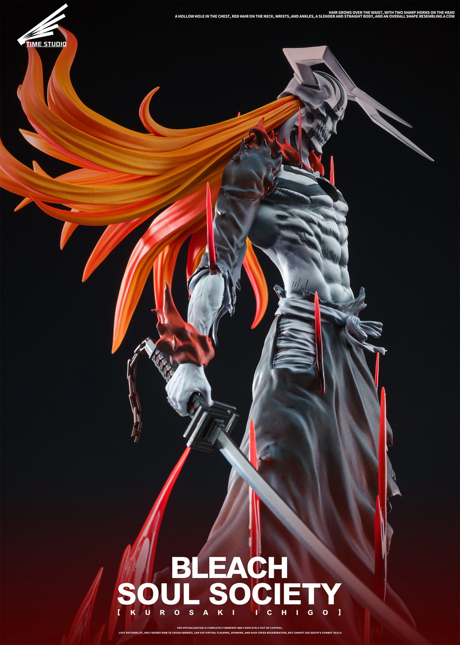 Pre-order * Time Studio Bleach Kurosaki Ichigo Resin Statue